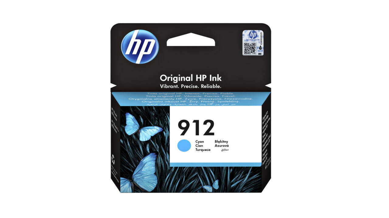 Inktcartridge HP 3YL77AE 912 blauw