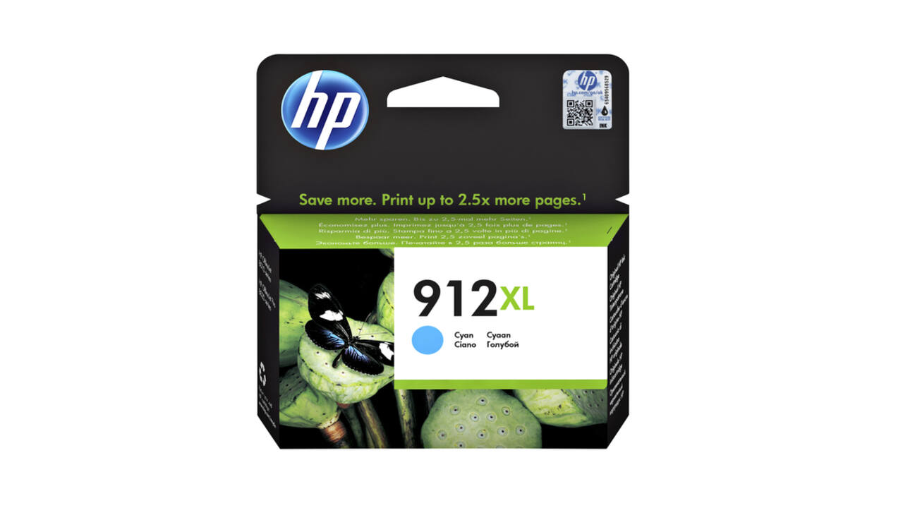 Inktcartridge HP 3YL81AE 912XL blauw