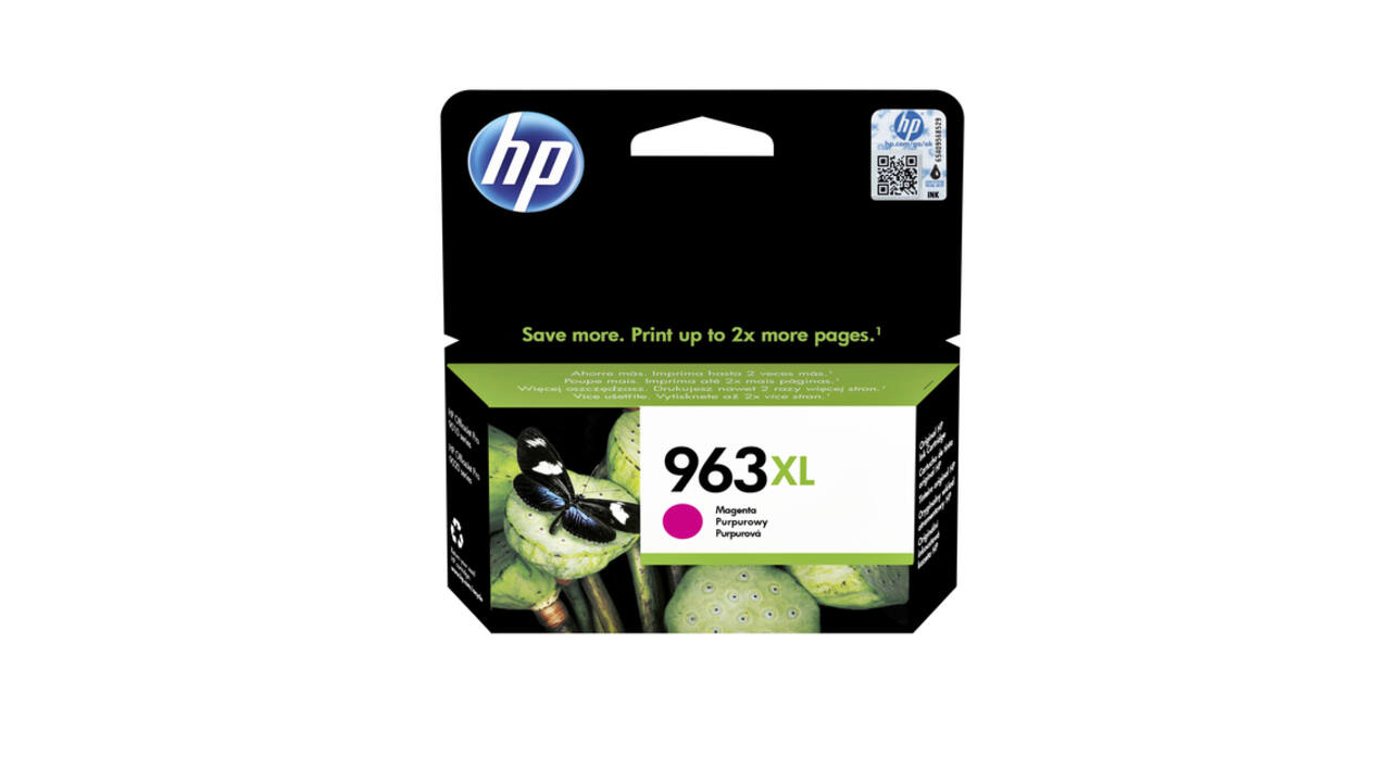 Inktcartridge HP 3JA28AE 963XL rood
