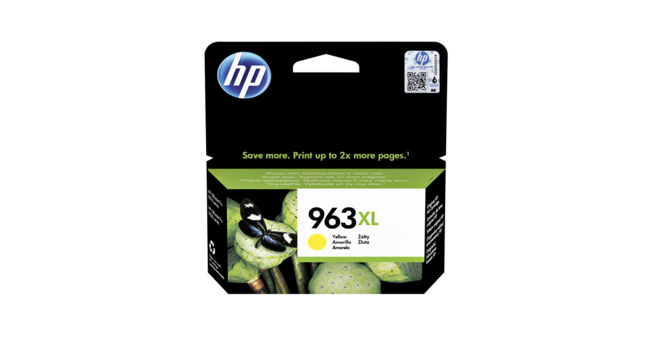 Inktcartridge HP 3JA29AE 963XL geel