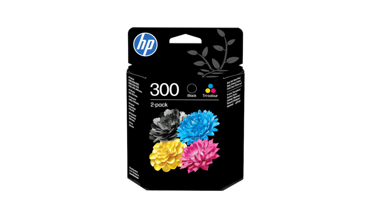 Inktcartridge HP CN637EE 300 zwart + kleur