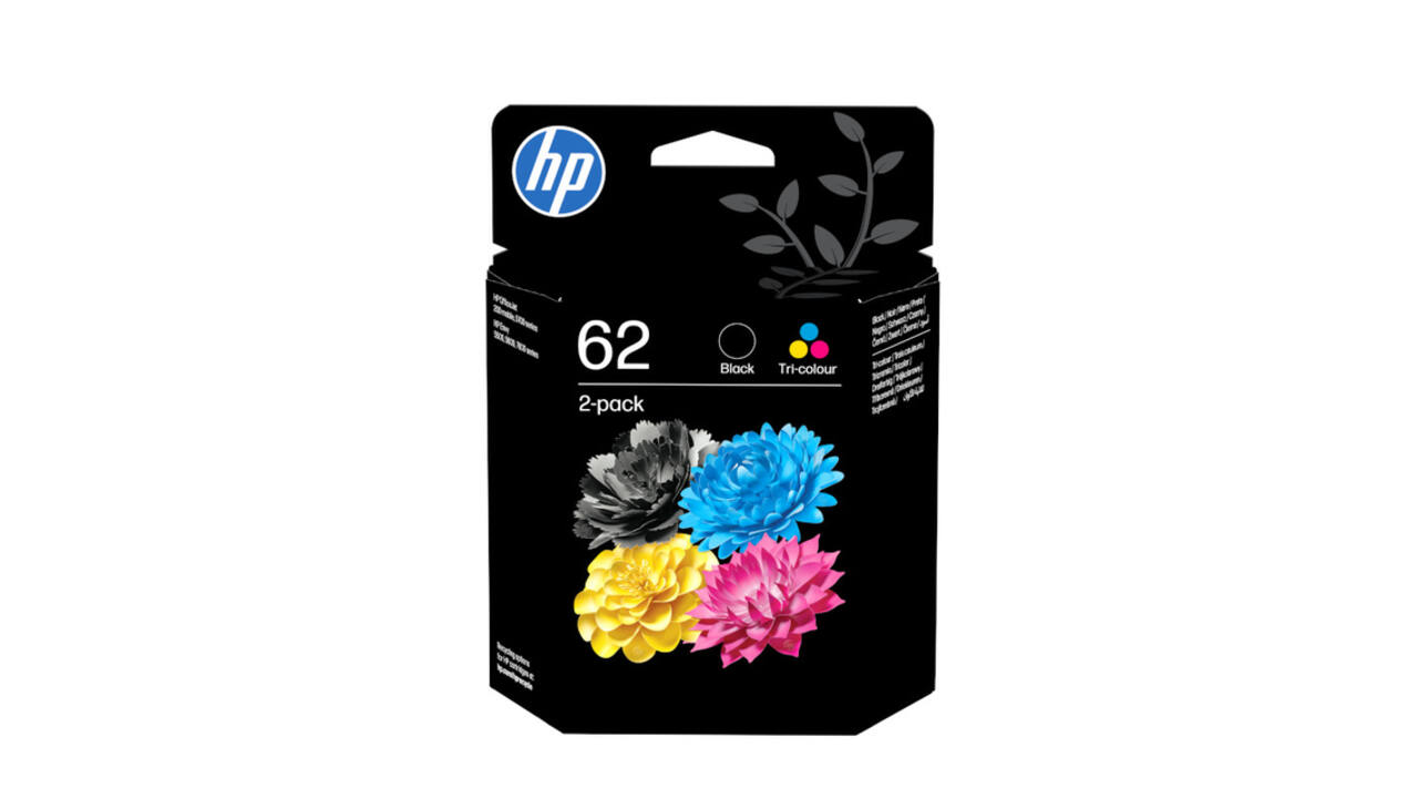 Inktcartridge HP N9J71AE 62  zwart + kleur