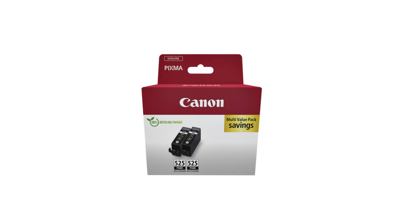 Inktcartridge Canon PGI-525 zwart 2x