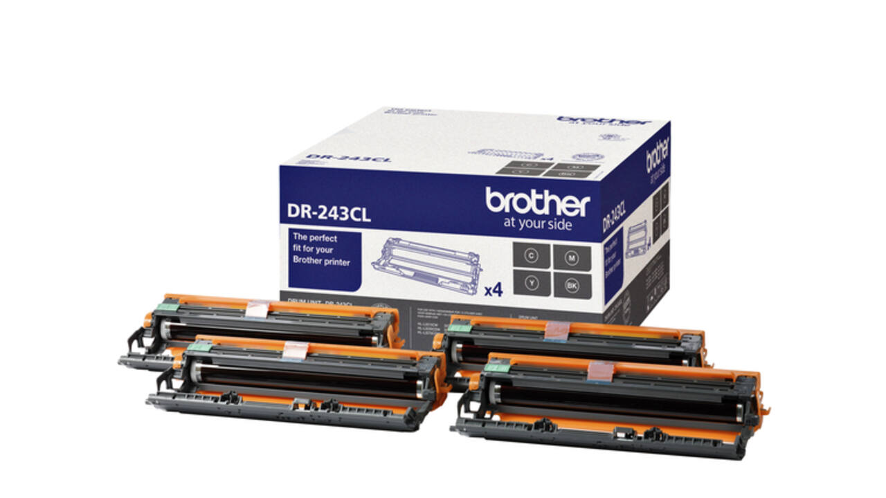 Drum Brother DR-243CL zwart + 3 kleuren