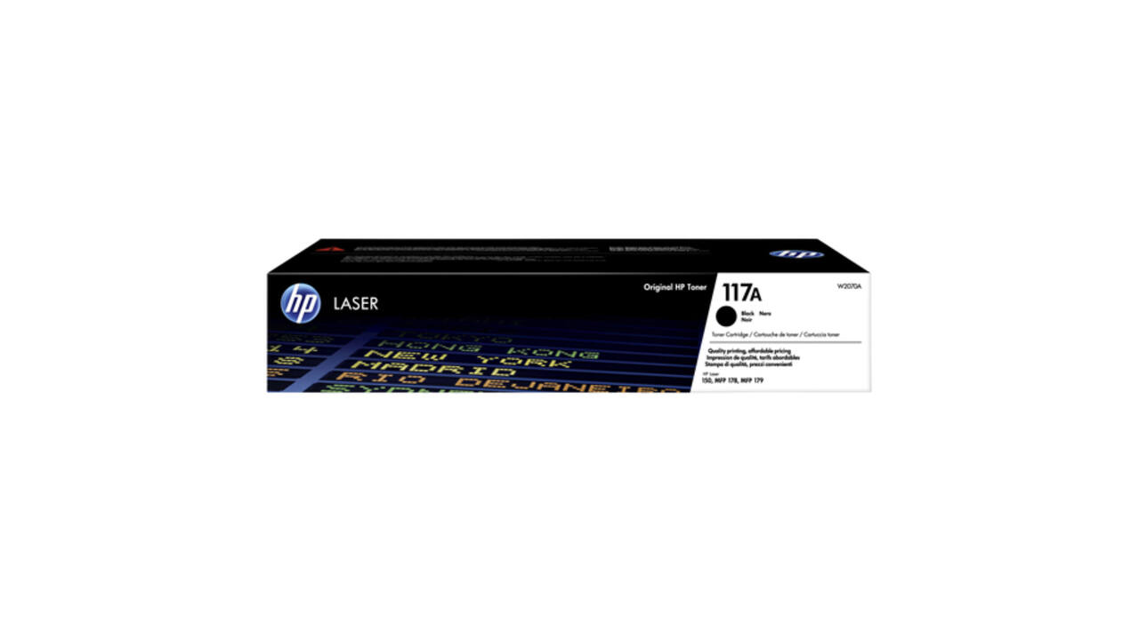 Tonercartridge HP W2070A 117A zwart