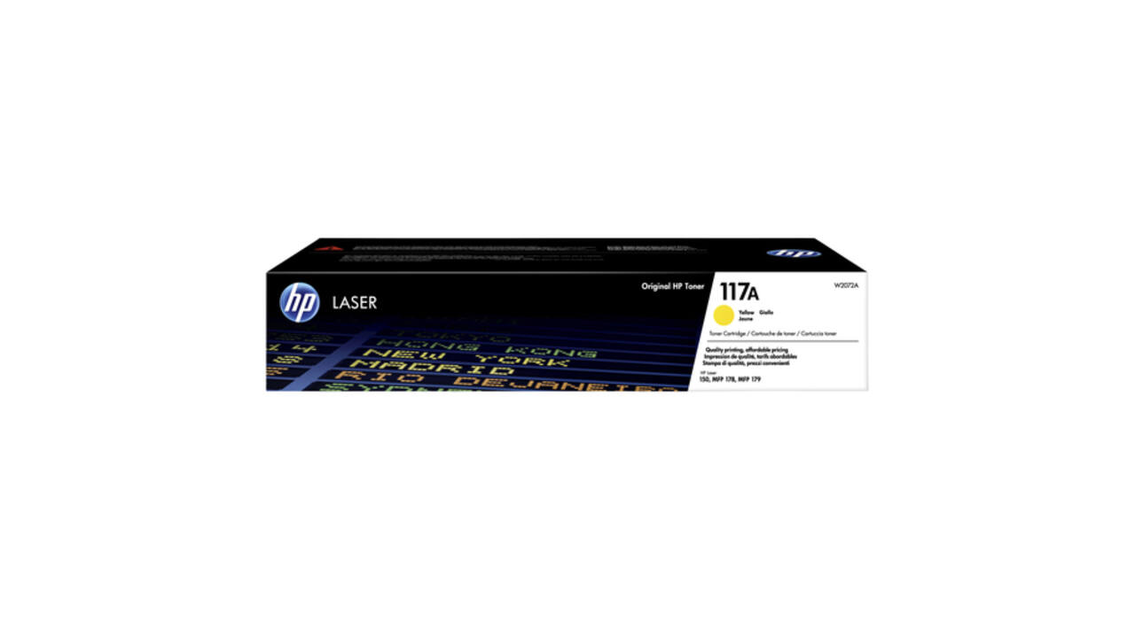 Tonercartridge HP W2072A 117A geel