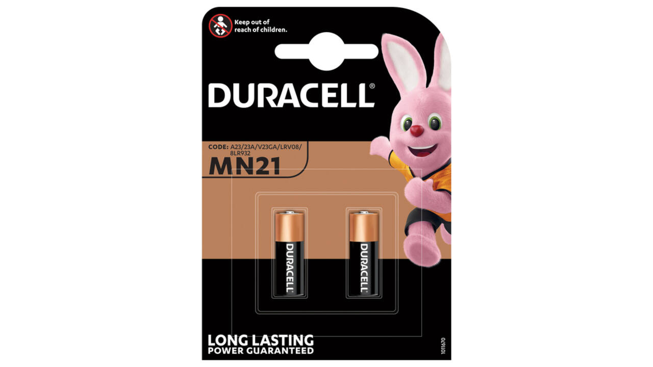 Batterij Duracell 2x MN21 alkaline