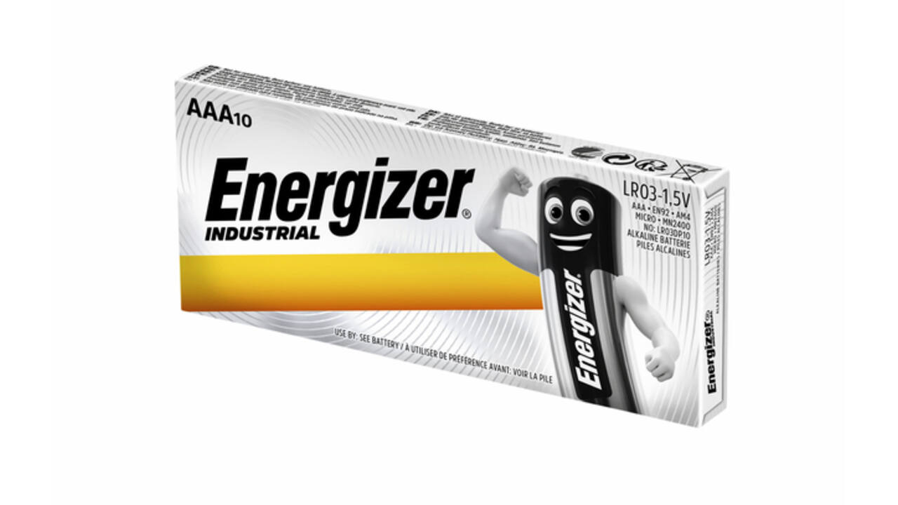 Batterij Energizer Industrial 10x AAA alkaline