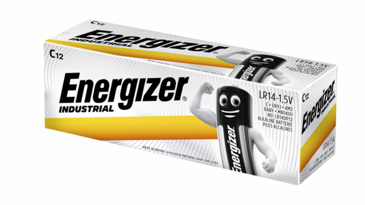Batterij Energizer Industrial 12x C alkaline