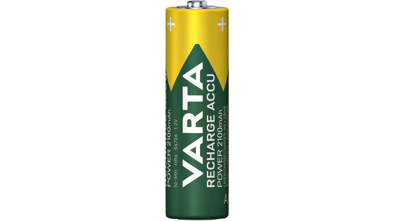 Batterij oplaadbaar VARTA 4x AA 2100mAh ready2use
