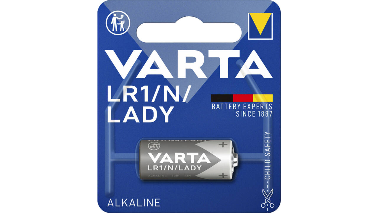 Batterij VARTA 1x LR1/N/Lady alkaline