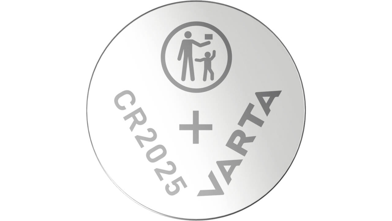 Batterij VARTA knoopcel 1x CR2025 lithium