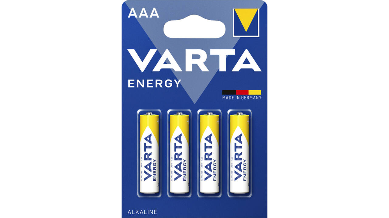 Batterij VARTA Energy 4x AAA