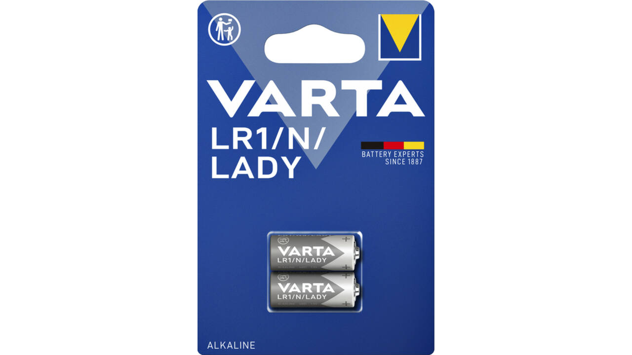 Batterij VARTA 2x LR1/N/Lady alkaline