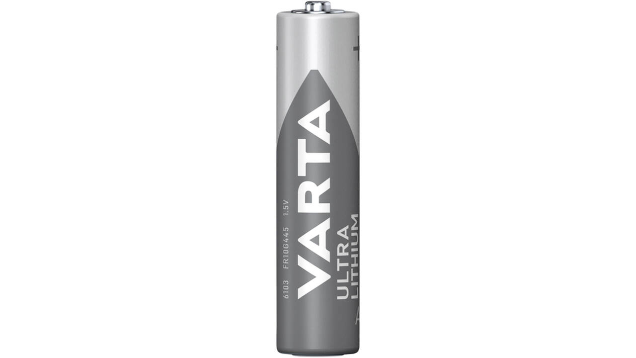 Batterij VARTA Ultra lithium 4x AAA
