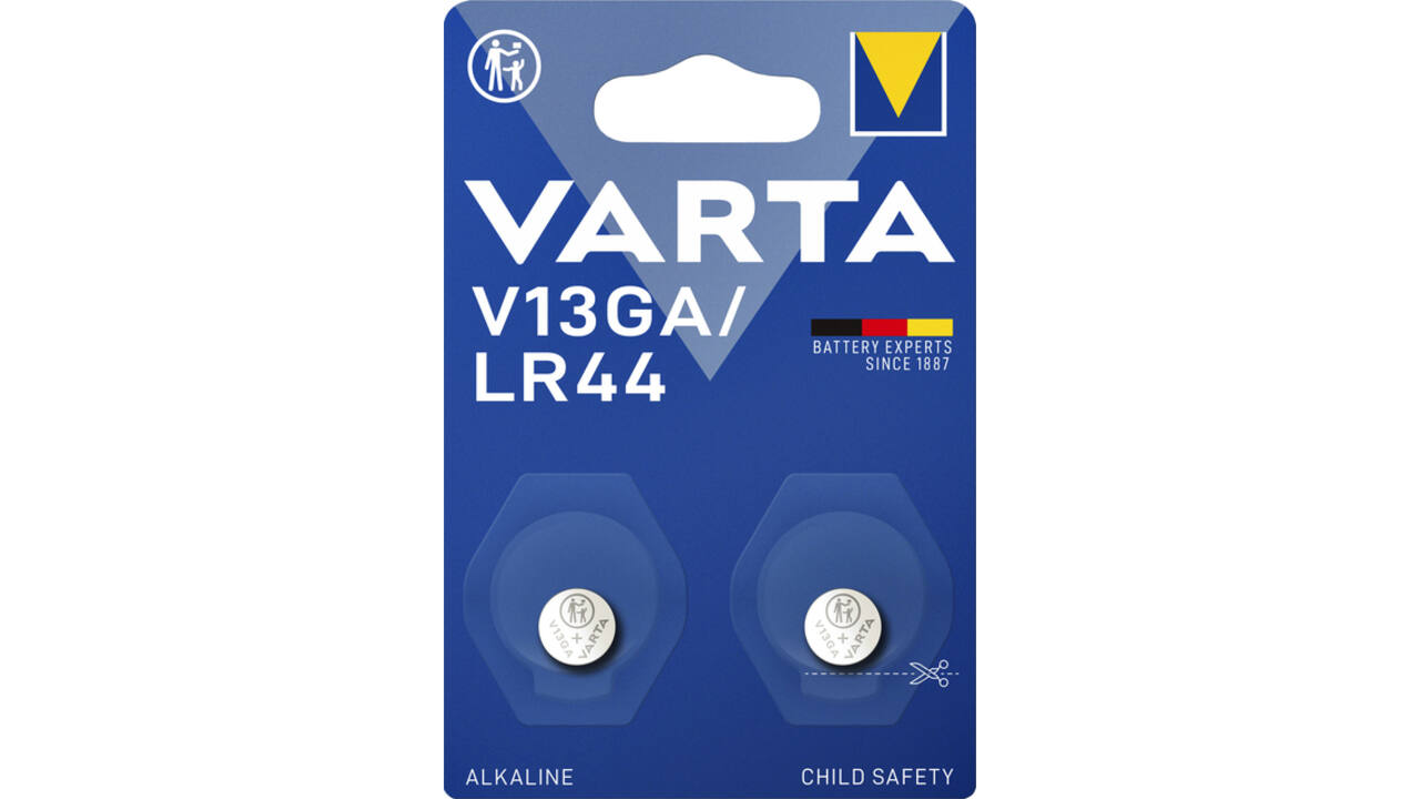 Batterij VARTA knoopcel 2x V13GA alkaline