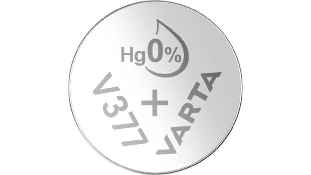 Batterij VARTA knoopcel 1x V377 horloge