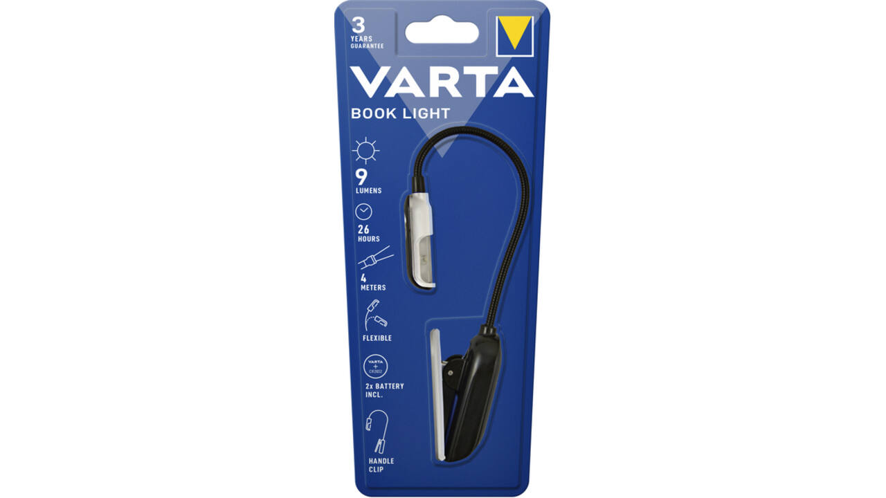 Zaklamp VARTA Led Book met 2x CR2032 batterijen