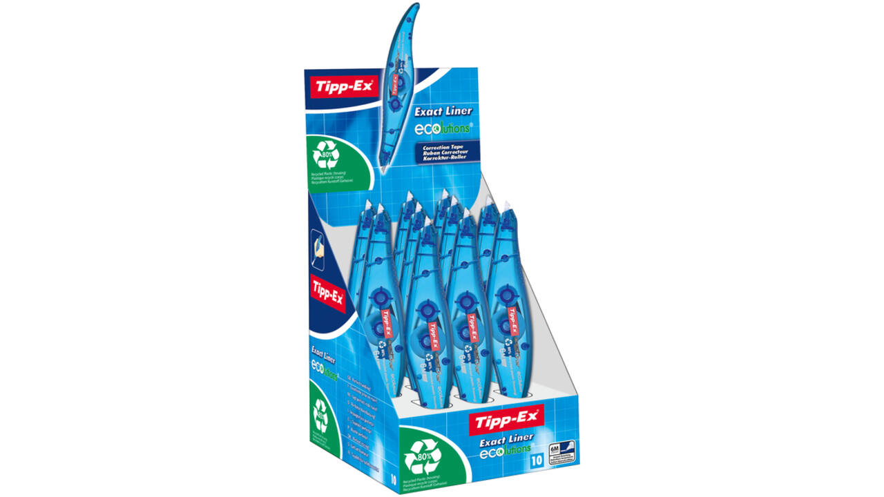 Correctietape Tipp-Ex exact liner ecolutions 5mmx6m