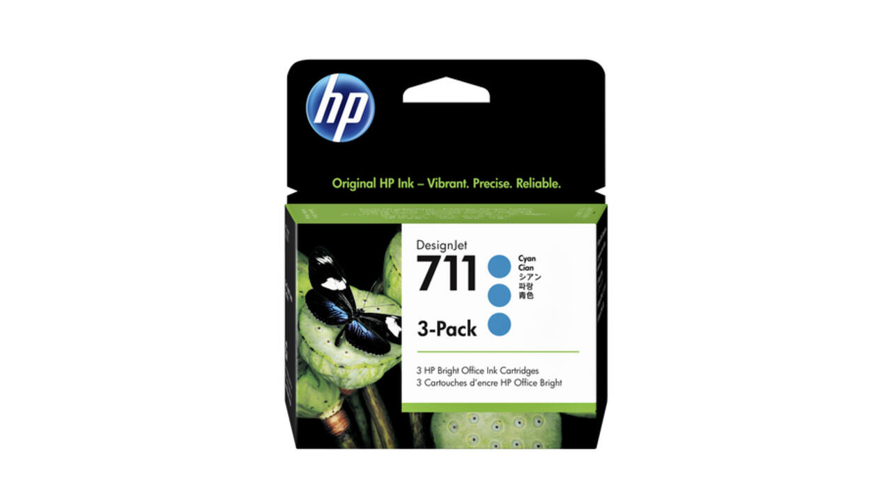 Inktcartridge HP CZ134A 711 blauw