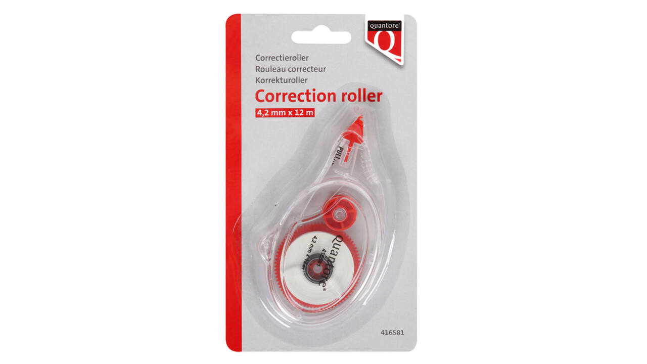 Correctieroller Quantore 4.2mmx12m op blister
