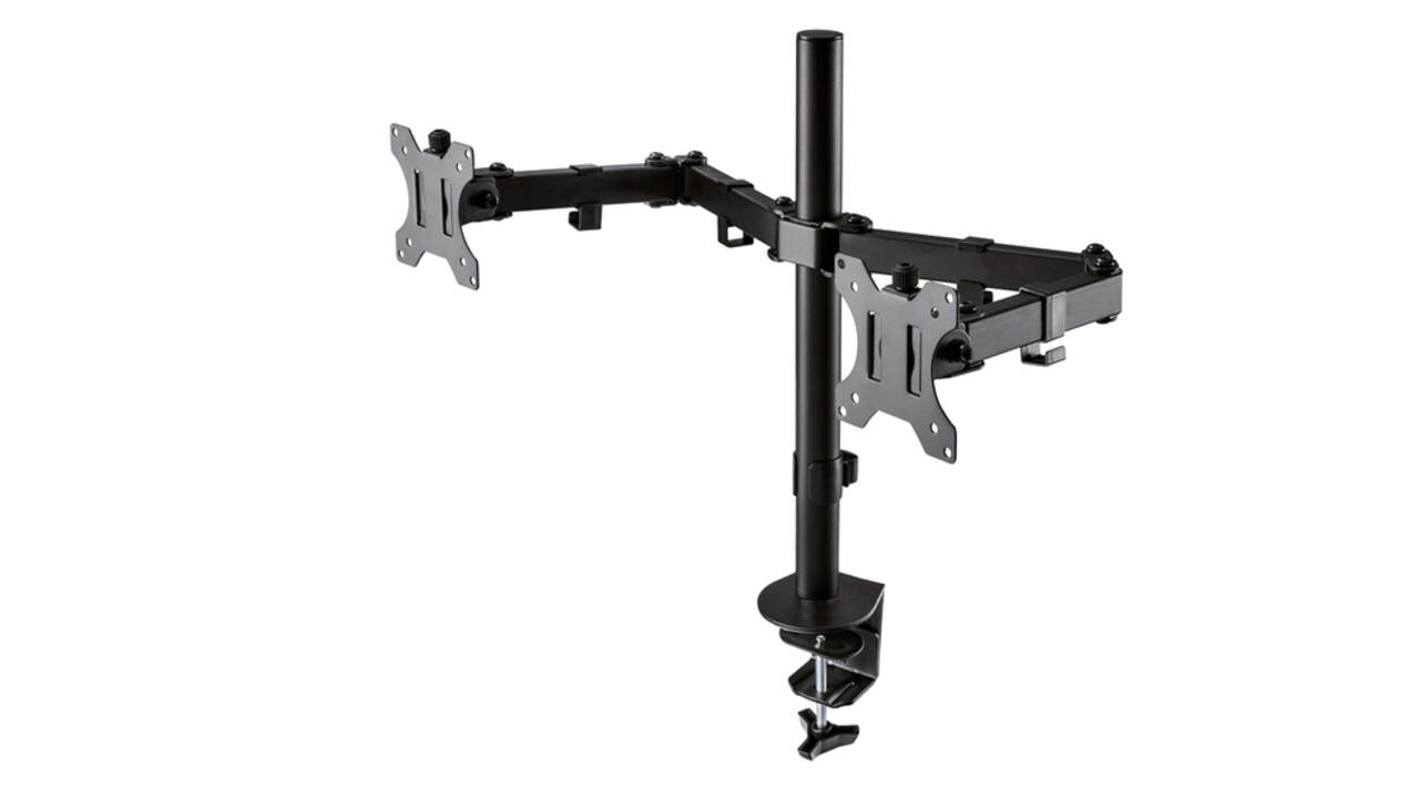 Monitorarm Neomounts D550D dual 10-32" zwart