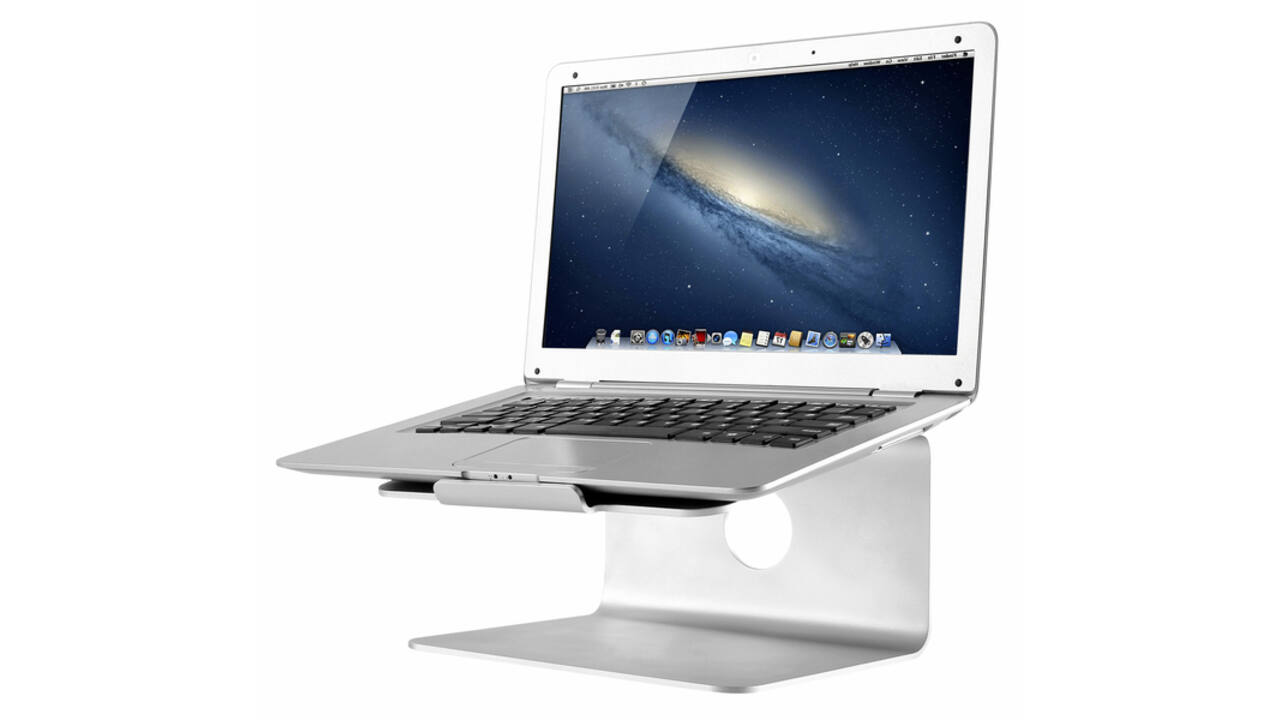 Laptopstandaard Neomounts NSLS050 zilver
