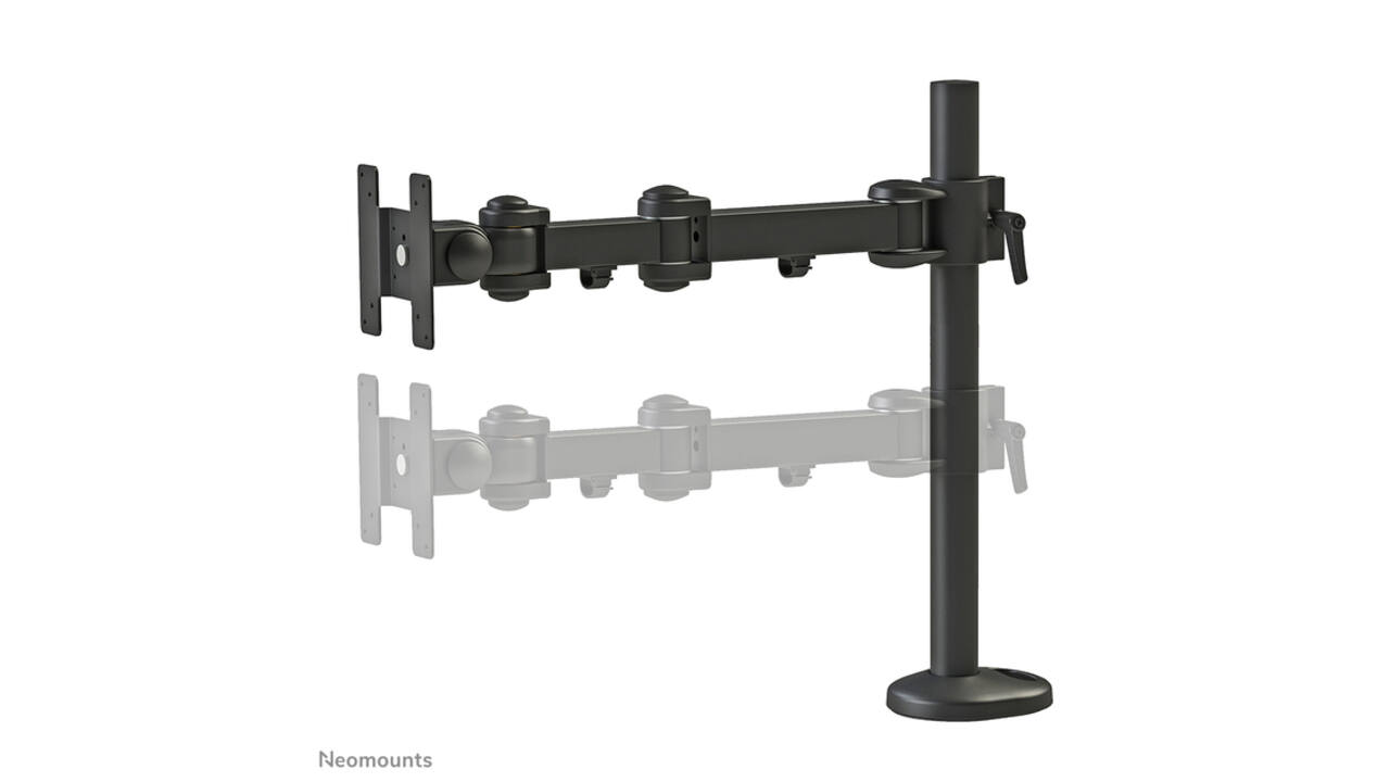 Monitorarm Neomounts D960G 10-30" doorvoer zwart