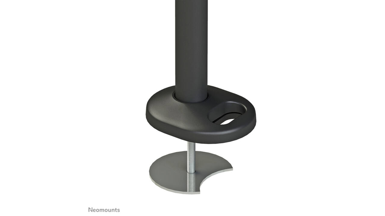 Monitorarm Neomounts D960DG doorvoerklem zwart