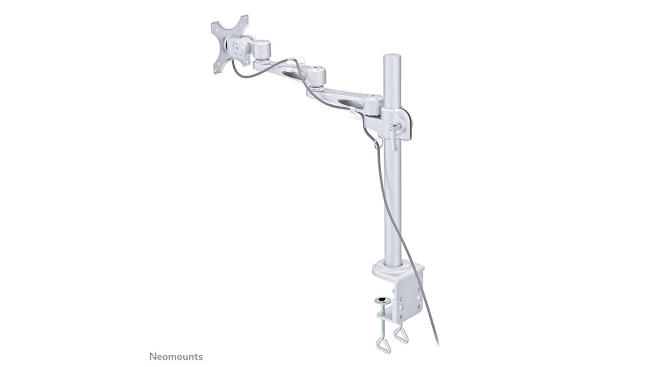 Monitorarm Neomounts D935 10-30" met klem zilvergrijs