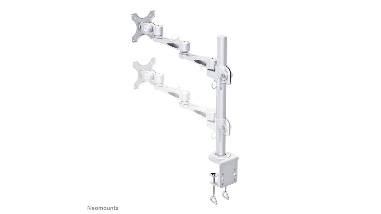Monitorarm Neomounts D935 10-30" met klem zilvergrijs