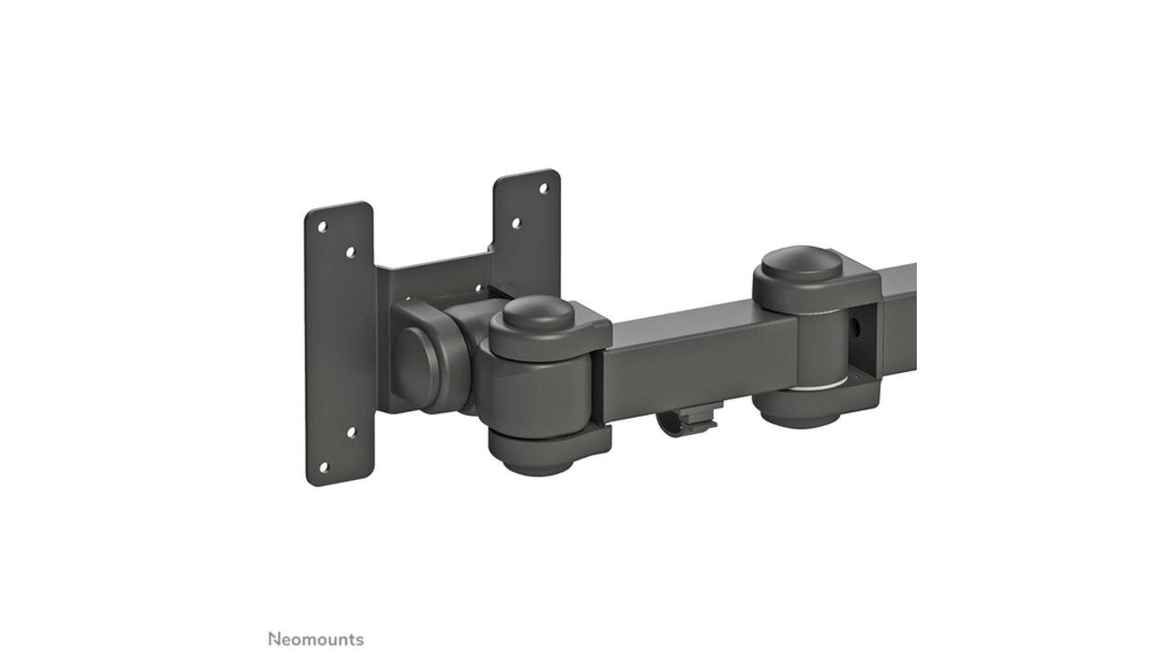 Monitorarm Neomounts D960D 2x10-27" met klem zwart