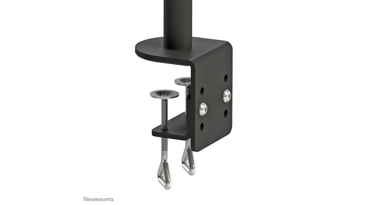 Monitorarm Neomounts D960D 2x10-27" met klem zwart