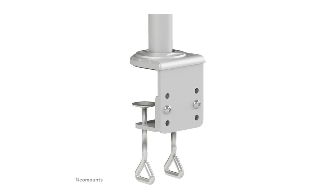 Monitorarm Neomounts D935D 2x10-27" met klem zilvergrijs