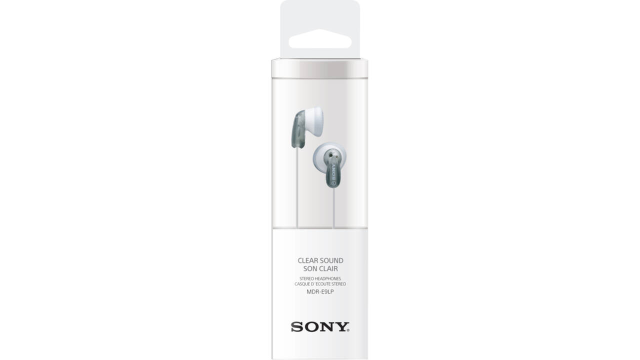 Oortelefoon Sony E9LP basic grijs