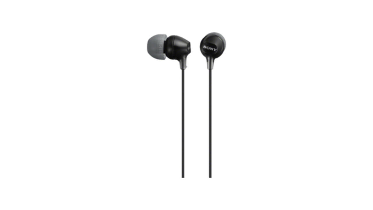 Oortelefoon Sony EX15AP basic zwart