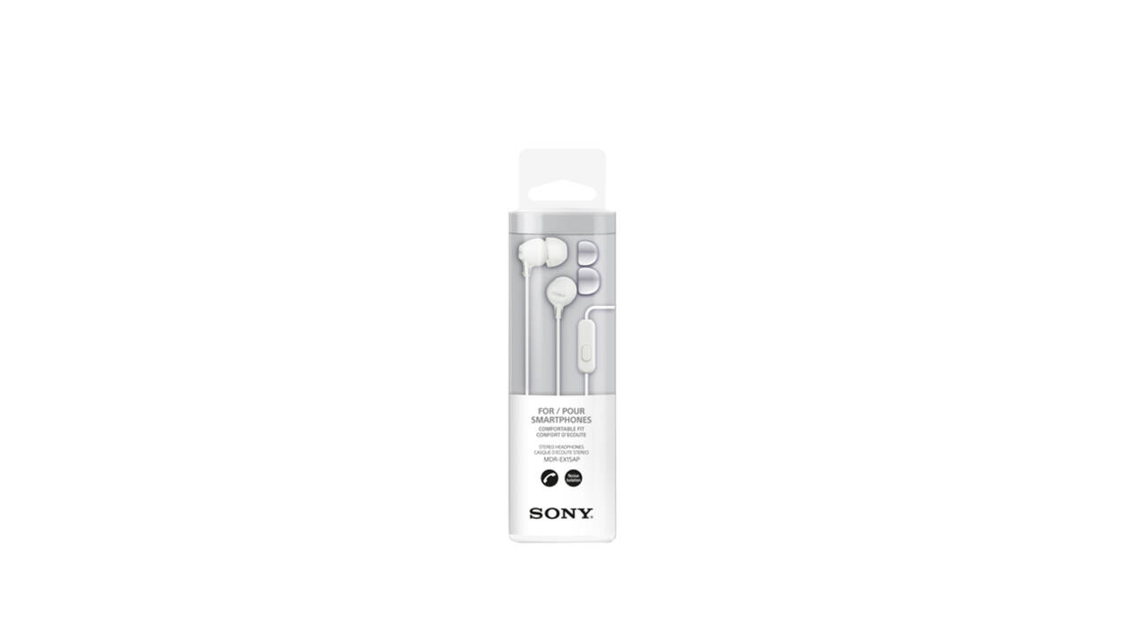 Oortelefoon Sony EX15AP basic wit