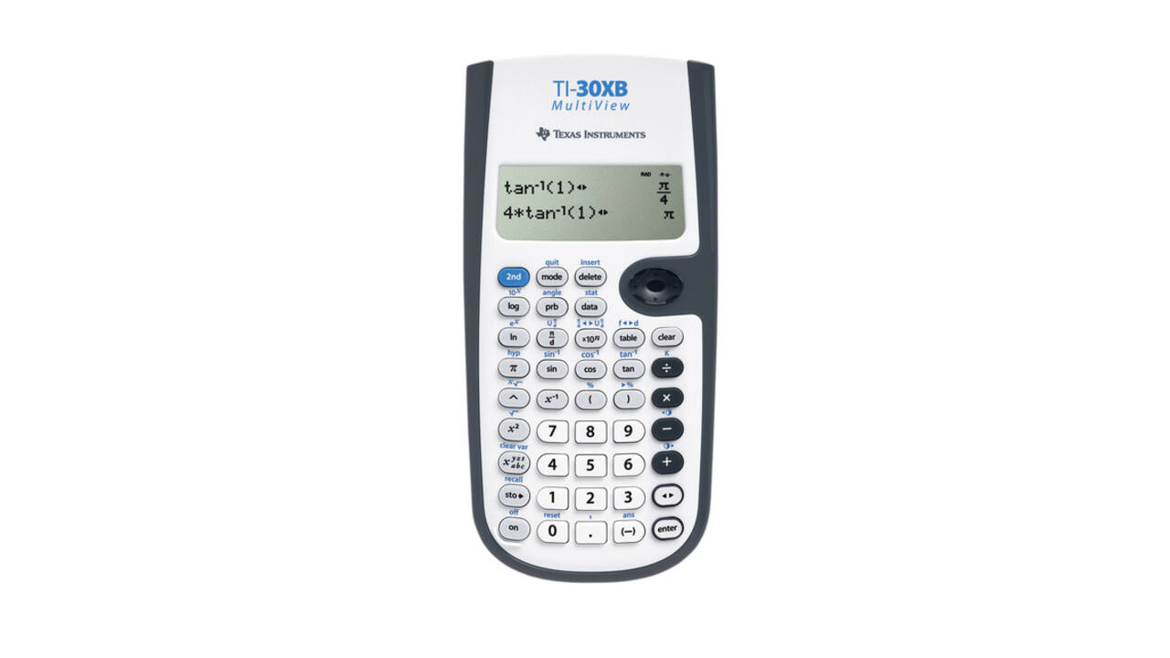 Rekenmachine TI-30XB multiview