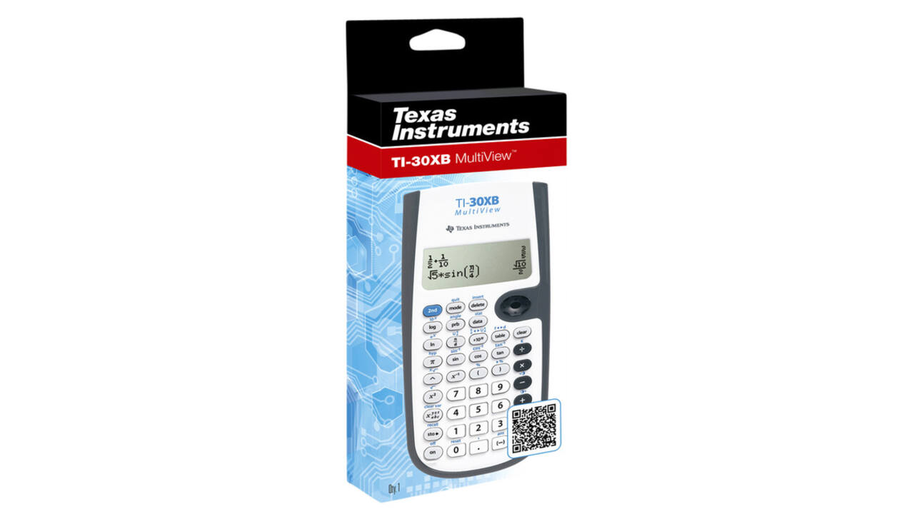 Rekenmachine TI-30XB multiview