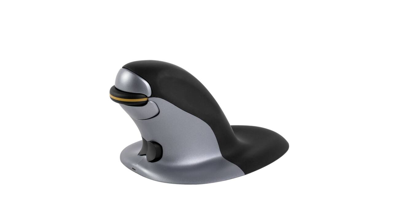 Ergonomische muis Fellowes Penguin draadloos medium