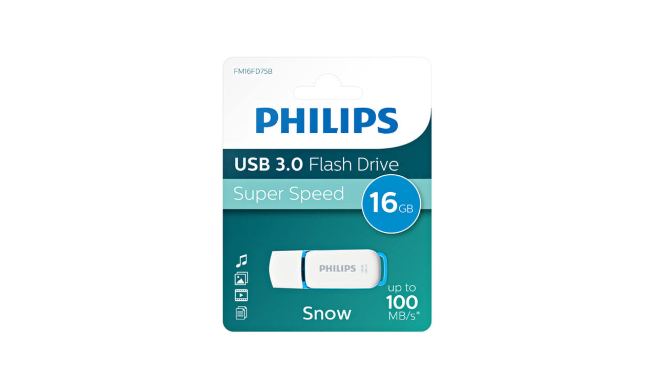 USB stick 3.0 Philips Snow USB-A 16GB blauw