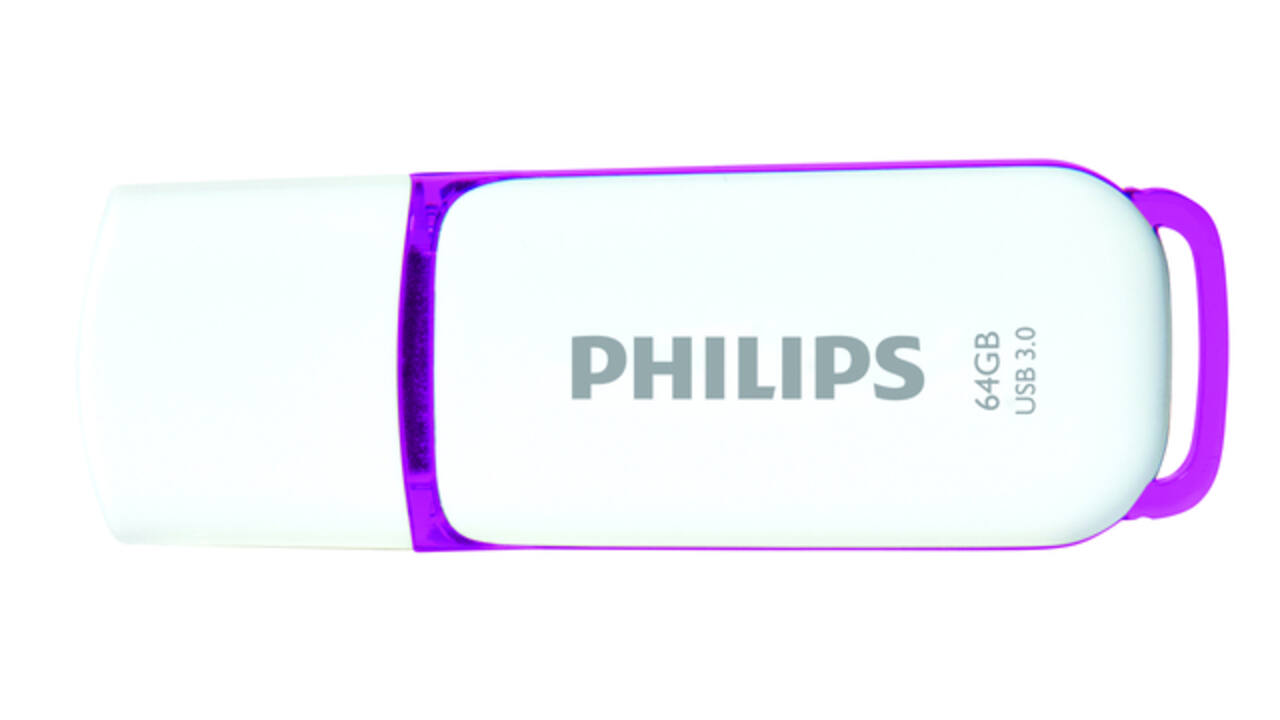 USB stick 3.0 Philips Snow USB-A 64GB paars