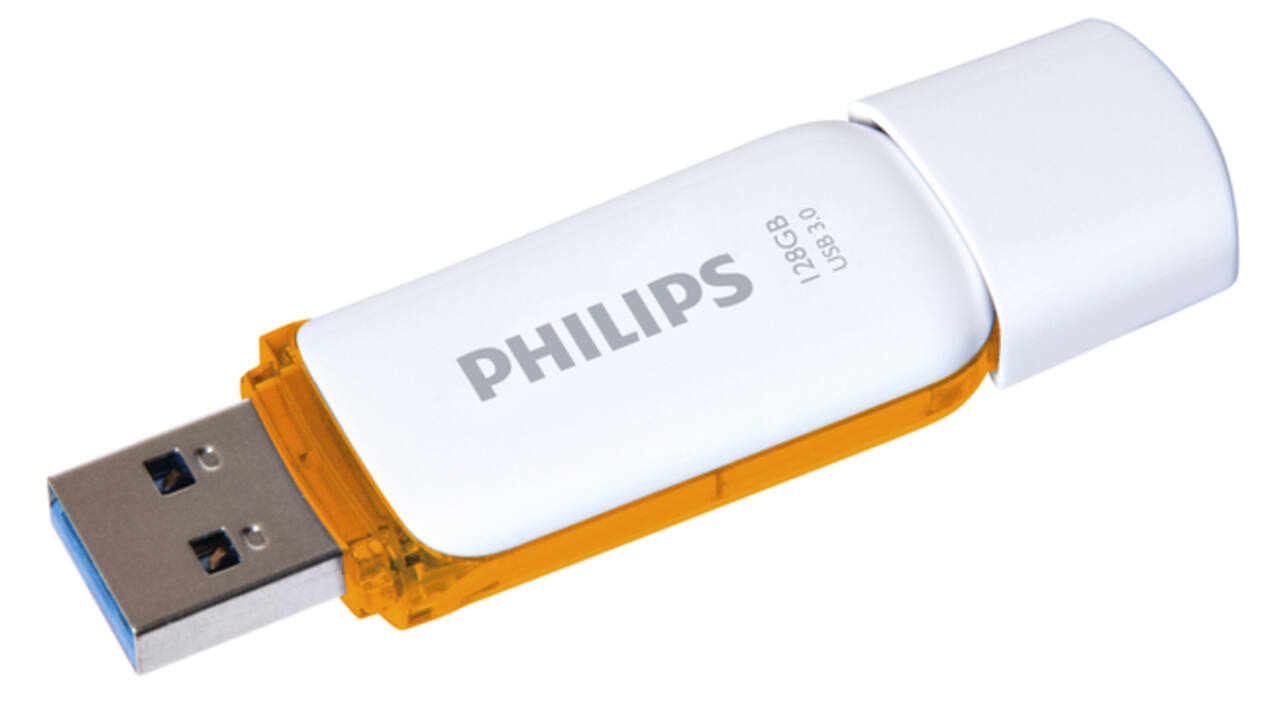 USB stick 3.0 Philips Snow USB-A 128GB oranje