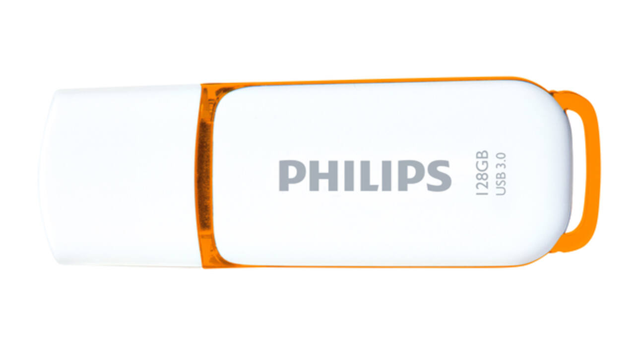 USB stick 3.0 Philips Snow USB-A 128GB oranje