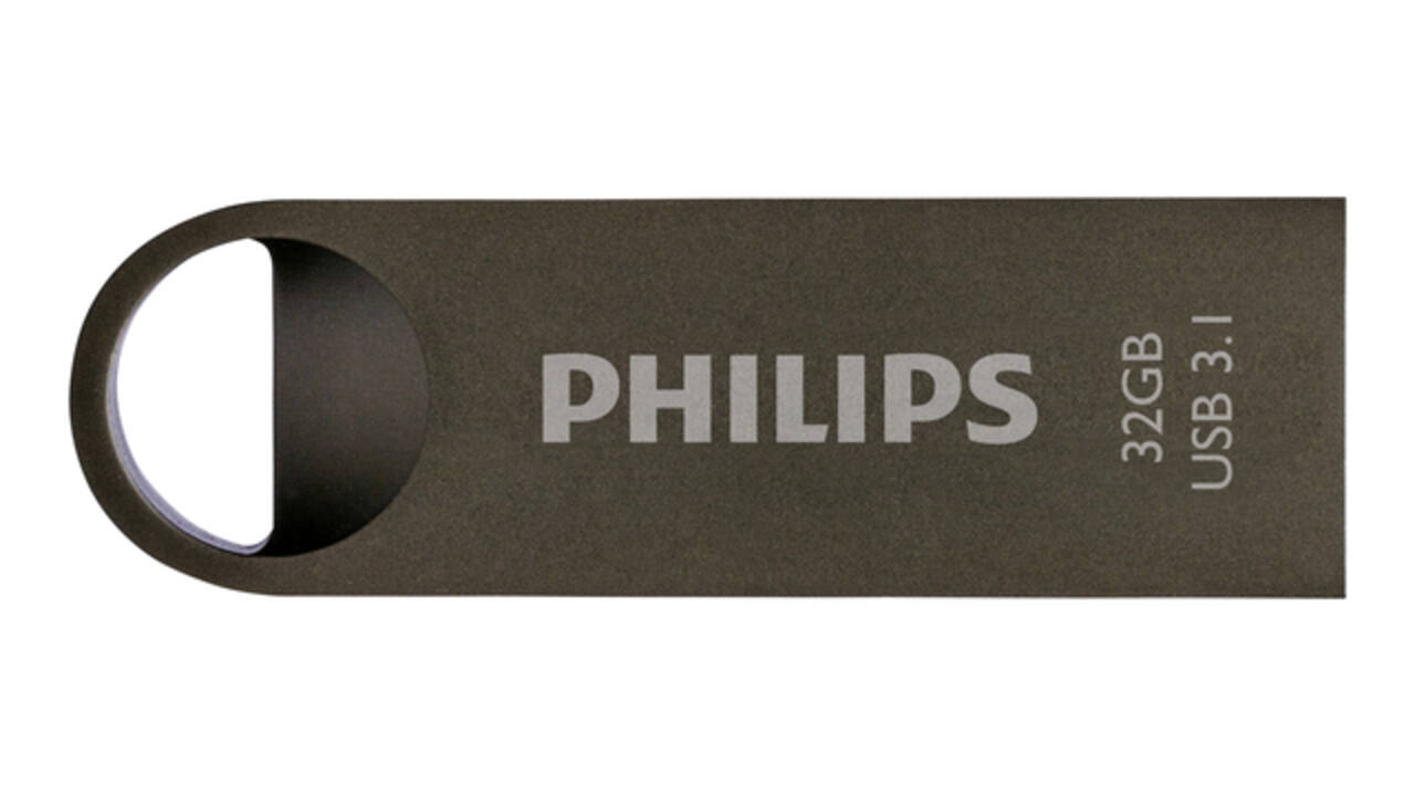 USB stick 3.1 Philips Moon USB-A 32GB grijs