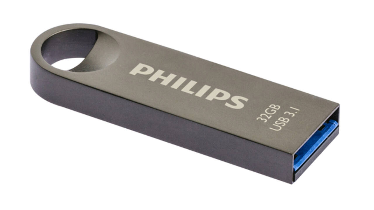 USB stick 3.1 Philips Moon USB-A 32GB grijs