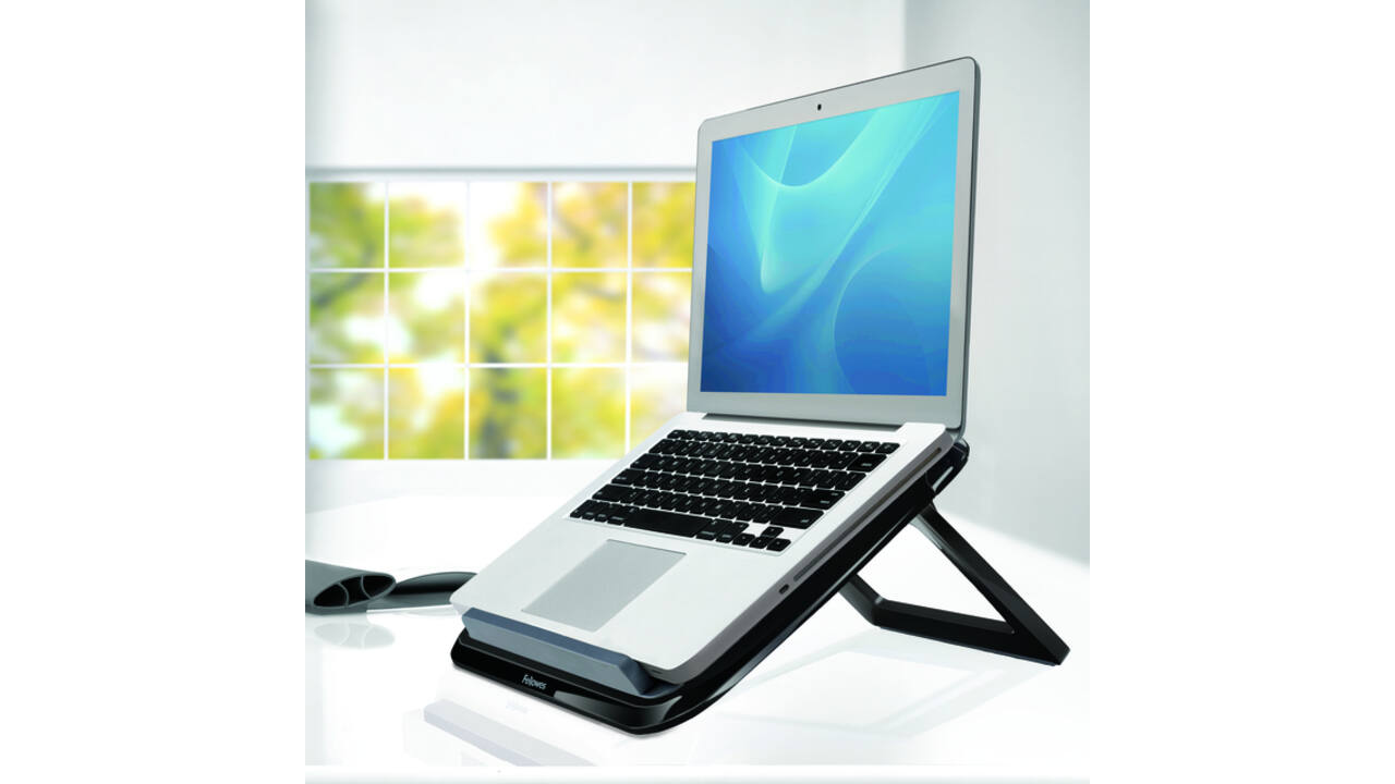 Laptopstandaard Fellowes I-Spire Quick Lift zwart