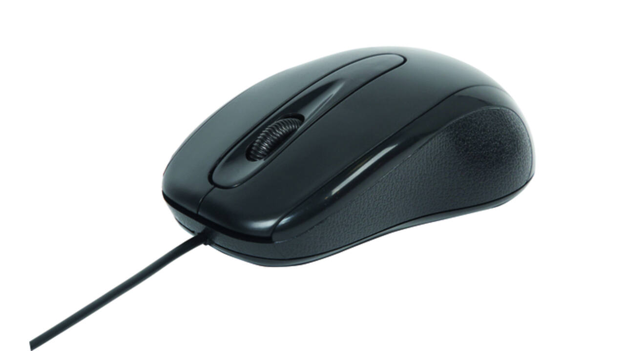 Muis Quantore optisch USB zwart