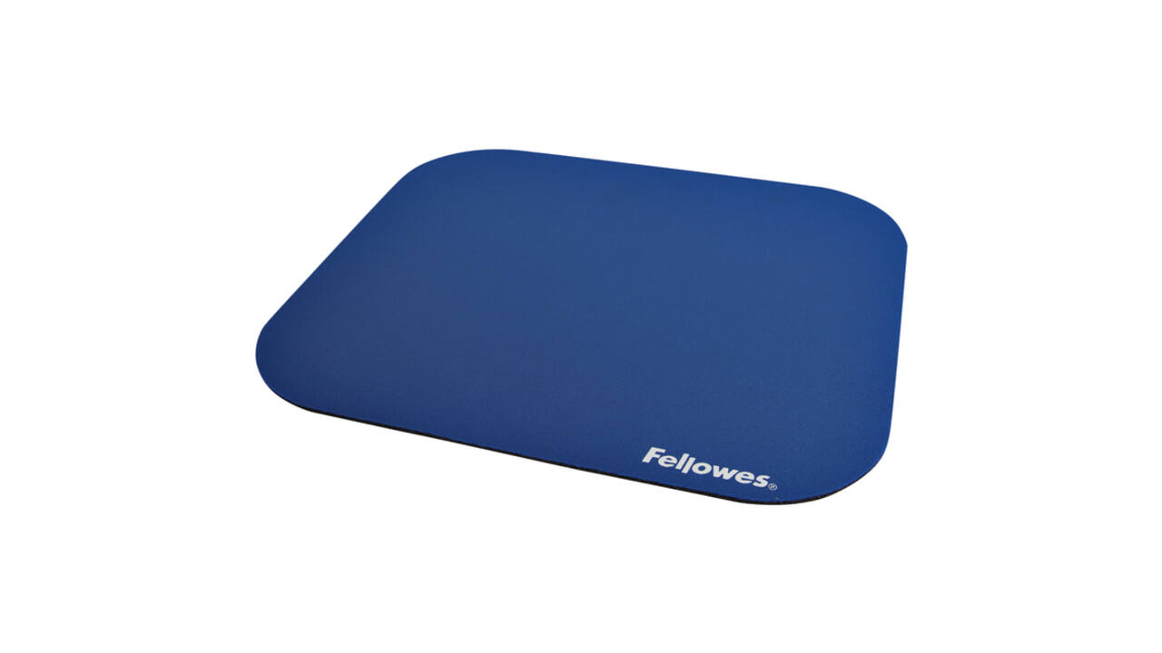 Muismat Fellowes standaard 200x228x4mm blauw