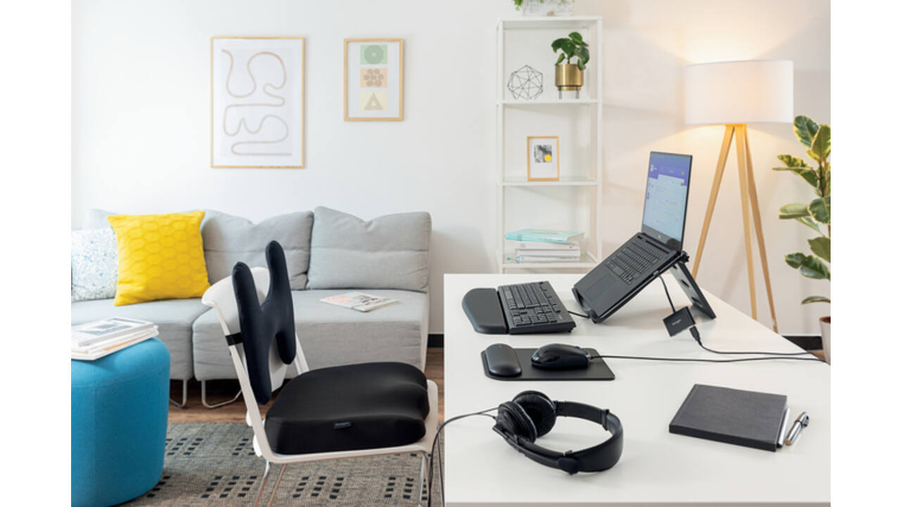 Laptopstandaard Kensington easyriser smartfit zwart